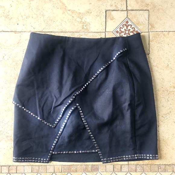 by the way. Dresses & Skirts - By The Way Black Studded Skirt